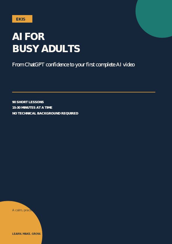 AI for Busy Adults cover