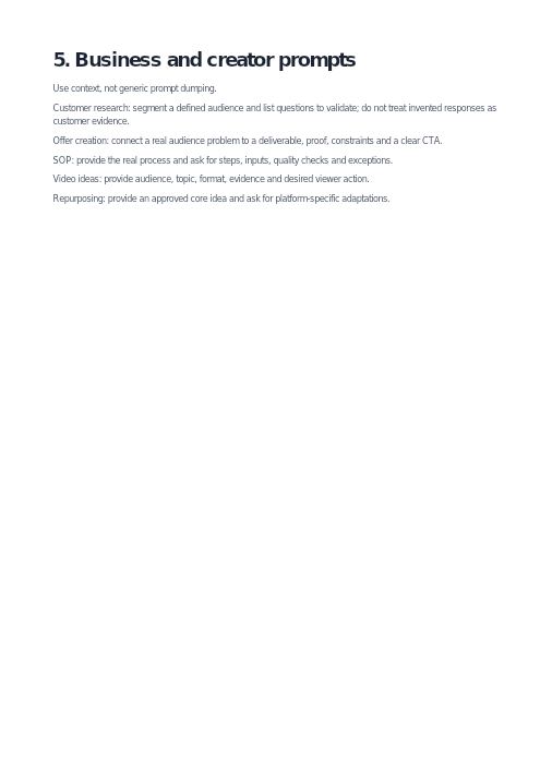 AI Prompt & Workflow Kit preview page 7