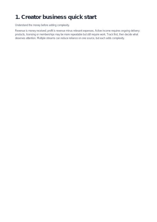 Creator Income & Monetization Kit preview page 3